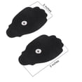 thumbnail image 3 of Paquete de 20 (10 pares) de almohadillas de electrodos grandes para unidad TENS, almohadillas de masaje autoadhesivas reutilizables de repuesto (a presión, 3,5 mm) para masajeadores de pulso electróni, 3 of 4