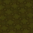 thumbnail image 1 of Ahgly Tapis d'Intérieur Lavable en Machine Carré Transitionnel Brun Bronze Foncé, 4 Pieds Carré, 1 of 7