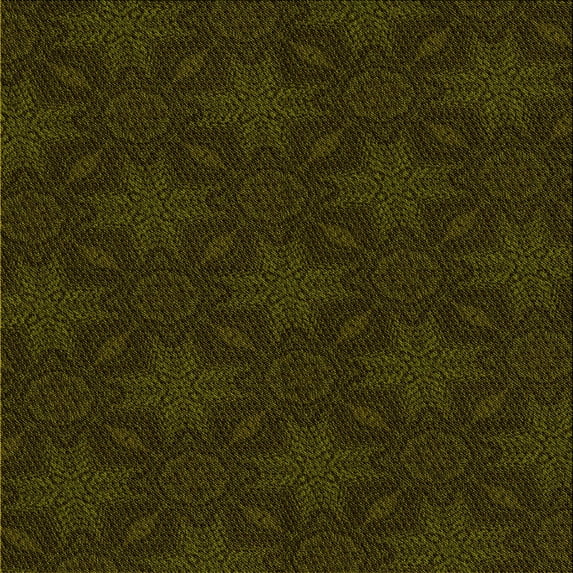 Ahgly Company Indoor Square Patterned Dark Bronze Brown Area Rugs, 5' Square