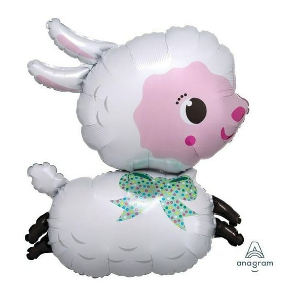 LOONBALLOON Farm Animals Balloons, 28″ LAMBY
