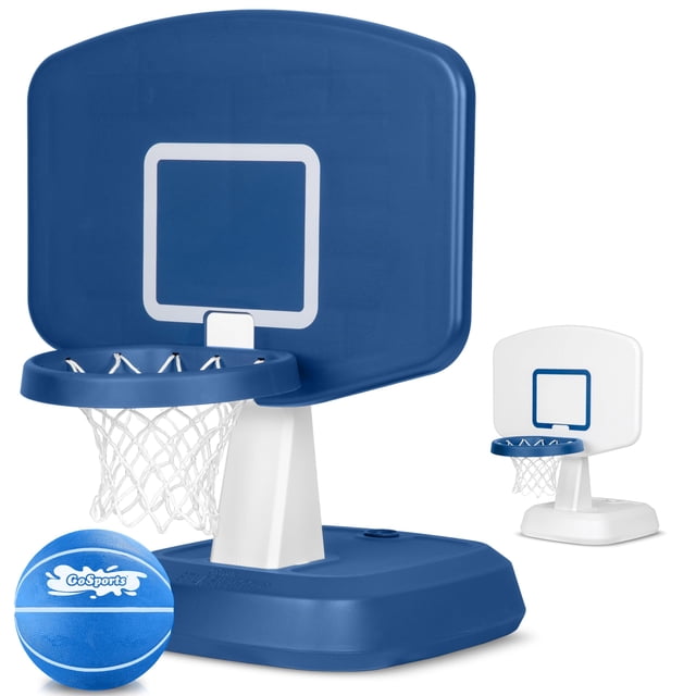 GoSports Splash Hoop Classic Swimming Pool Basketball Game - Blue