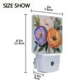 thumbnail image 4 of Yayeee LED Night Light for The Home Plug in With Light Sensors 2 Pack, Bright Flowers, 4 of 6