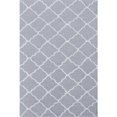 thumbnail image 1 of The Rug Market 71197B 2.8 x 4.8 in. Lattice Area Rug - Grey & White, 1 of 1