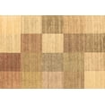 thumbnail image 1 of Ahgly Company Indoor Rectangle Checkered Brown Modern Area Rugs, 2' x 3', 1 of 4