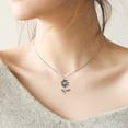 thumbnail image 3 of AOVEAO Sunflower Urn Necklace 925 Sterling Silver Urn for Ashes Pendant Necklaces with 18+2'' Chain for Women Memorial Keepsake Jewelry Gift for Dog Cat Pet Grandma Grandpa, 3 of 8