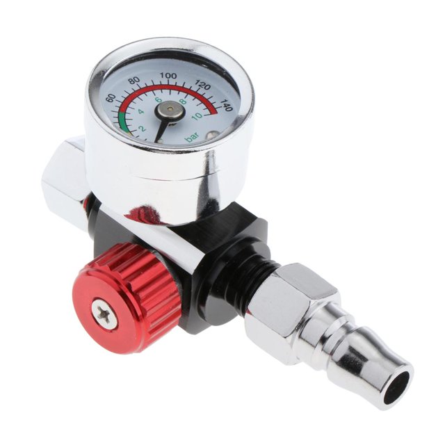 Body Shop Supplies Compact Spray Gun Regulator - Ws11