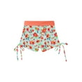 thumbnail image 4 of Sholeno Girls Quickly Dry Swimming Shorts Beach Sports Swim Trunks Drawstring Swim Bottoms Boardshorts Orange 6, 4 of 5