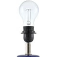 thumbnail image 5 of Livabliss Stella Diminuta Cottage Accent Table Lamp, 15-inch, Navy with White Shade, 5 of 6