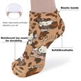 thumbnail image 3 of Hello Kitty Socks Soft Ankle Socks 5 pack Low Cut Short Cushion Casual Sock, 3 of 4
