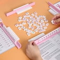 thumbnail image 4 of GUSTARIA Juego de Mahjong Americano Mini de 160 Fichas Acrílicas, 4 of 9