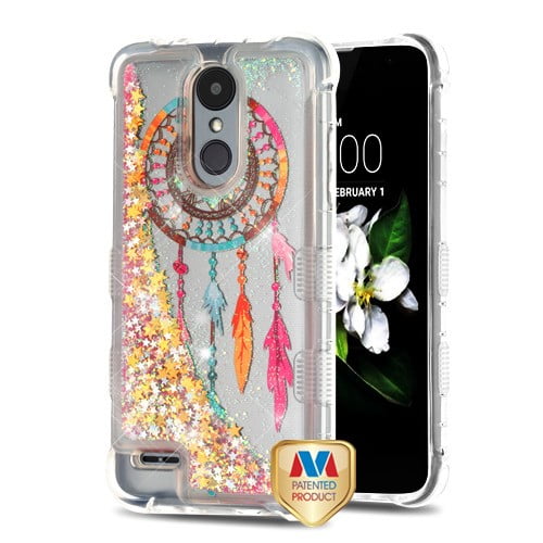 For LG Aristo 2, K8, Tribute Dynasty Quicksand Glitter Bling Lite Case Cover