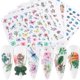 thumbnail image 1 of Flower Nail Art Stickers Decals 3D Self-Adhesive Nail Stickers Nail Art Supplies 8Sheets Flower Butterfly Designs Nail Decals for Nail Art Acrylic Nai, 1 of 4
