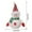 A, variant on Christmas Table Decorations Lighted Plush Snowmen Figurines, LED Lighting Snowman Tabletop Figurine, Battery Operated Christmas LED Flameless Candles Snowman for Home Party Winter Decor