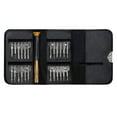 thumbnail image 1 of Juego de destornilladores magnéticos, 25 en 1, con punta Phillips y punta plana, mini juego de destornilladores de bolsillo para reparación, 1 of 5