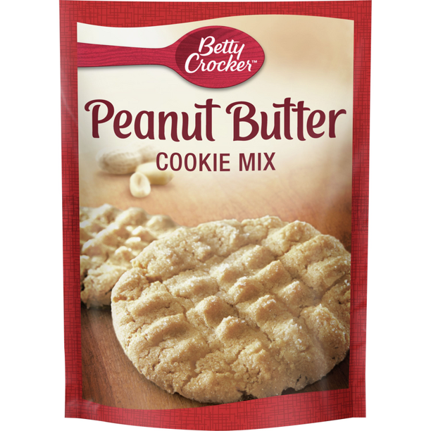 Betty Crocker Peanut Butter Cookie Mix, 17.5 oz
