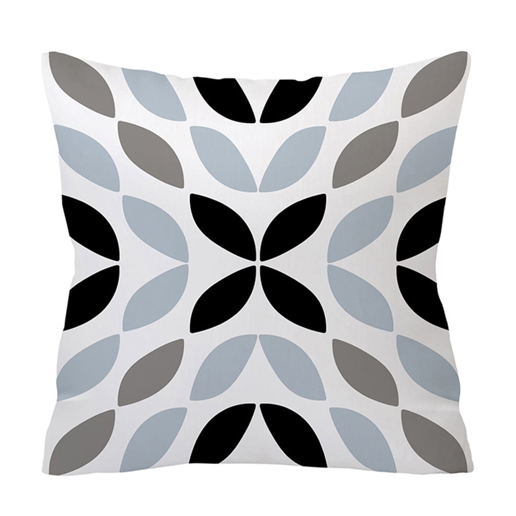 30x50cm Geometry Cushion Covers Peach Skin Velvet Throw Pillowcase Home Decor 