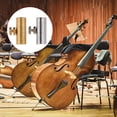 thumbnail image 3 of EeaseCA 2 Pcs Éliminateur de Ton de Loup Cello Réglable Accessoire d'Instrument Silencieux, 3 of 8