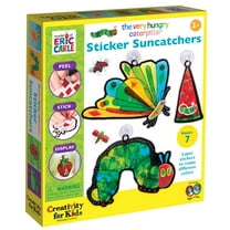 Creativity for Kids The Very Hungry Caterpillar Sticker Sun Catchers, Toddler Crafts