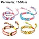 thumbnail image 2 of Pulseras tejidas de la amistad con cierre de nudo corredizo para mujeres, niñas y hombres – Ajustables (paquete de 4), 2 of 5