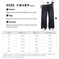 thumbnail image 6 of Mrmall Mens Wide Leg Jeans Baggy Y2k Loose Fit Casual Denim Jeans Skater Trousers Streetwear, 6 of 6