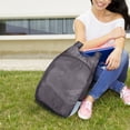 thumbnail image 5 of Backpack For Women Lightweight Foldable Backpacks Outdoor Waterproof Hiking Simplicity Bookbag Gray, 5 of 5