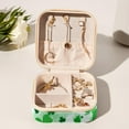 thumbnail image 6 of St. Patrick's Day Travel Portable Square Jewelry Organizer: Necklace Holder, Bracelet Holder, and More for Stylish Girls and Women, 6 of 6