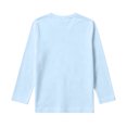 thumbnail image 4 of Kids' Solid Base Layer Tee Long Sleeve Layering Shirt Casual Clothing Campus Basic Shirt, 4 of 5