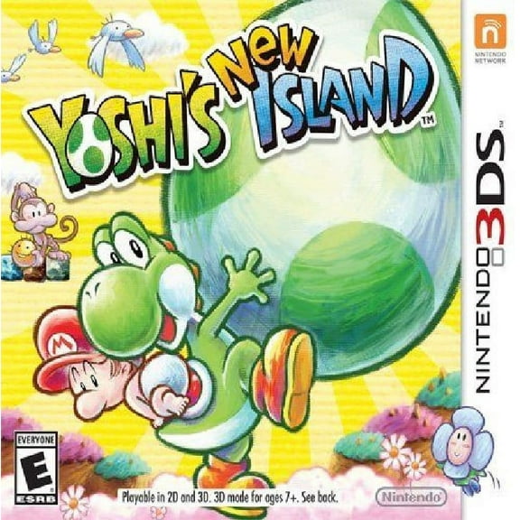 Restored Yoshi's New Island (Nintendo 3DS, 2014) (Refurbished)