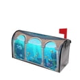 thumbnail image 2 of Bingfone Underwater Aquarium Arches Magnetic Mailbox Cover Standard Size for Garden Yard Outdoor Decorations-21x18 in, 2 of 7