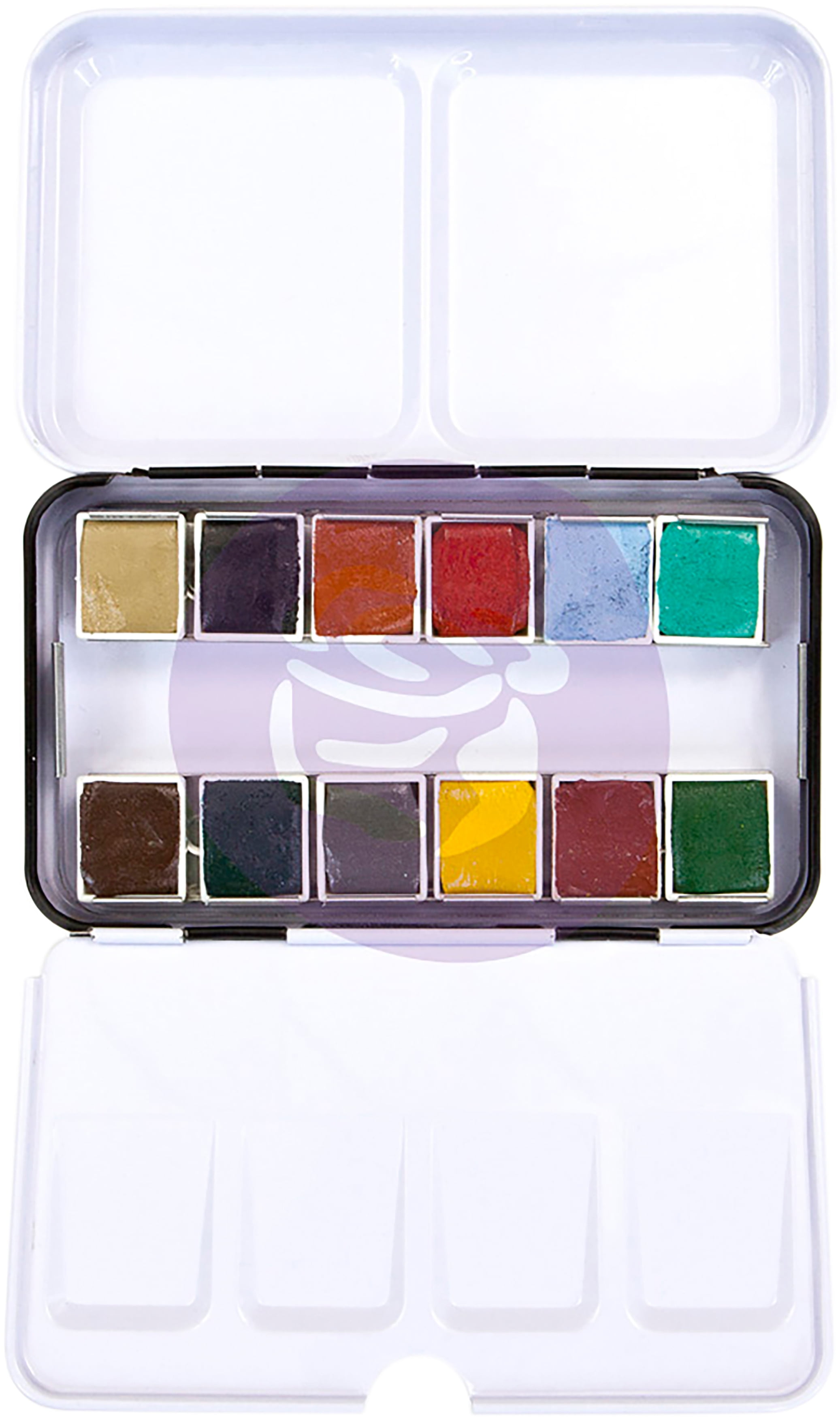 Prima Watercolor Confections Watercolor Pans 12/PkgWoodlands