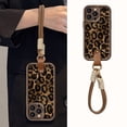 thumbnail image 3 of Brown Leopard Print + Lanyard, Premium Minimalist Leopard Print Phone Case, Compatible with iPhone 17 Pro Max, 17 Pro,17,16 Pro Max, 16,16 Pro,16 Plus,15,15 Pro Max11,12,13,14 Pro Max, 11 Pro,, 3 of 9