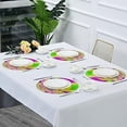 thumbnail image 5 of GZHJMY Mardi Gras Round Placemasts Set of 4, Non-Slip Heat Resistant Place Mats Washable Kitchen Dining Table Mats, 15.4", 5 of 5