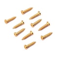 thumbnail image 3 of SWETRACE 50Ud Tornillos Para De Guitarra En Hierro Dorado Para Uso En Guitarra Y Bajo Eléctrico Acústico, 3 of 8