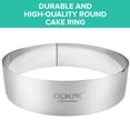 thumbnail image 4 of O'Crme Cake Ring Stainless Steel 6" Diameter, 2" High, 4 of 7