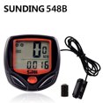 thumbnail image 1 of Amdohai Wired Bicycle Computer English Large Digital Bike Computer Odometer Speedometer Bike Thermometer Speed Distance Time Measure, 1 of 9