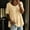 Yellow, variant on LIZUOJUN Women's Short sleeve T-shirt T-Shirt Casual Cotton Linen Blend Tops Loose Lightweight Crewneck Summer Shirts for Women,Black L