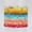 Color 05, variant on 18Pcs Colorful Bohemia Seed Beaded Bracelets Adjustable Stackable Rainbow Beaded Stretch Bracelet Multilayer Vaction Elastic Bracelet for Women