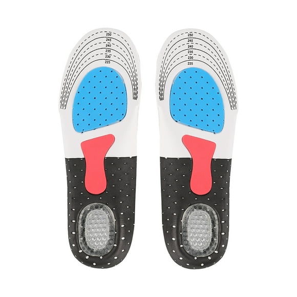 Amdohai Orthopedic Foot Arch Support Sport Shoe Pad Running Gel Insoles Insert Cushion Insole Sneakers Pad Sweat-absorption and Flash Drying Foot