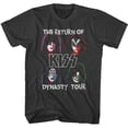 thumbnail image 1 of Kiss Dynasty Smoke Adult T-Shirt, 1 of 2