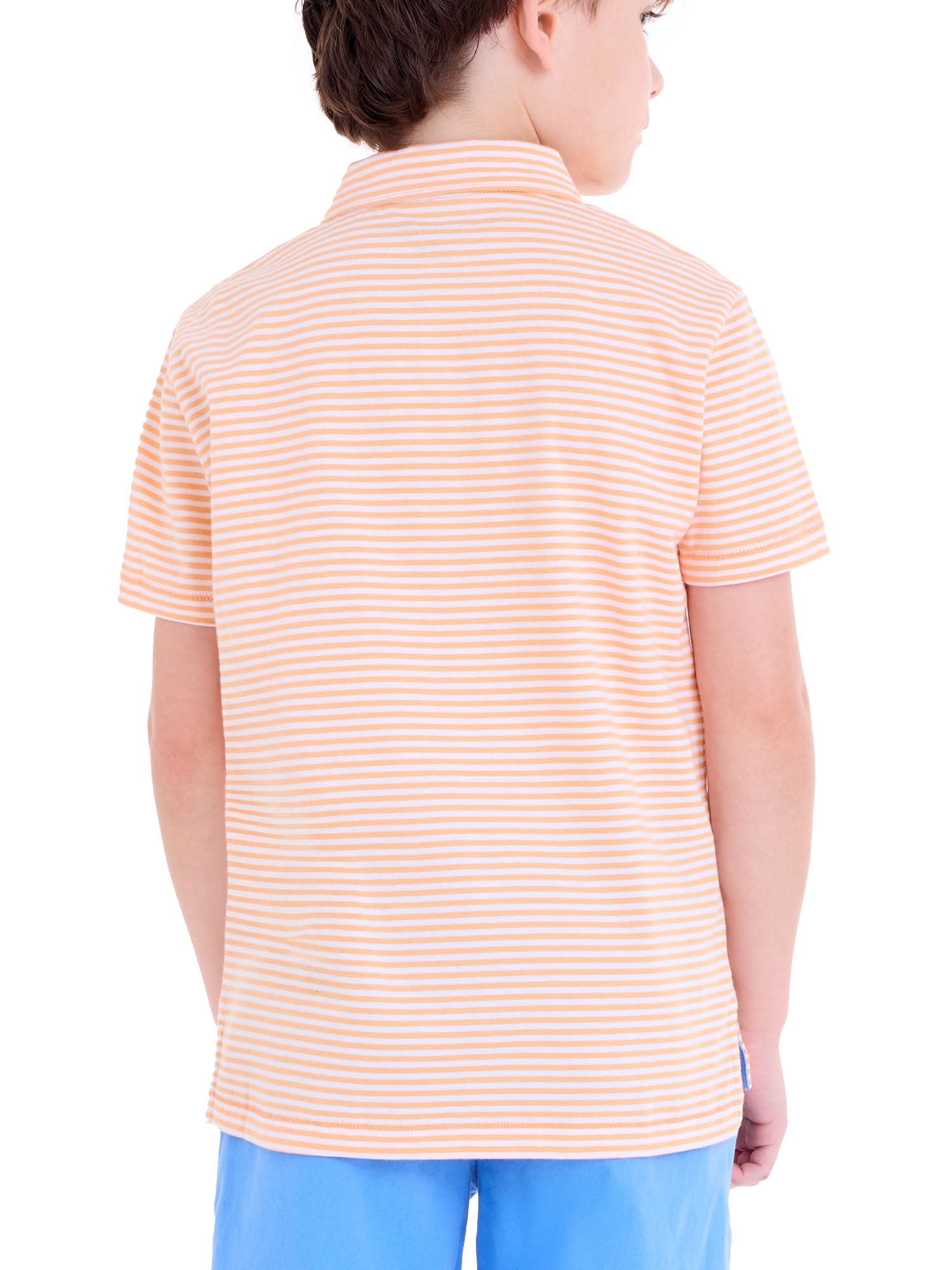 U.S. Polo Assn. Boys Everyday Play Jersey Polo, Sizes 4-18