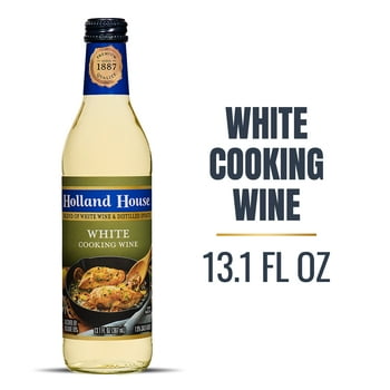 Holland House White Cooking Wine, Ideal for Cooking, Roasting and Marinating, 13 FL OZ