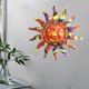 thumbnail image 4 of Tapiz para colgar en la pared Estilo Nórdico Sun Wall Art Decor Patio Dormitorio Decoración Colgante Escultura Naranja Magideal Tapiz para colgar en la pared, 4 of 7