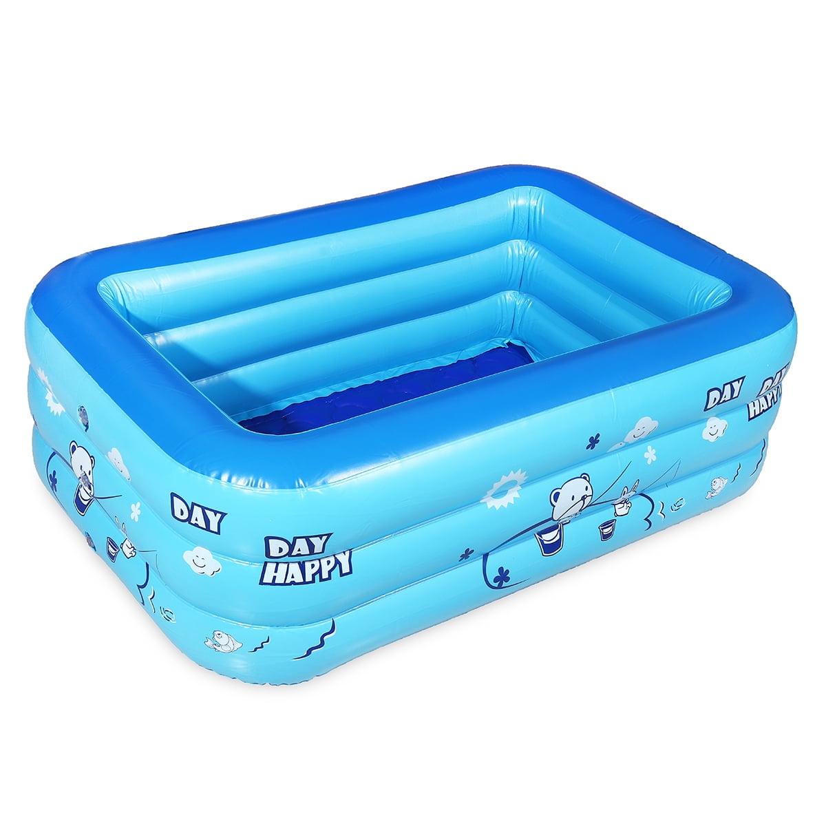 inflatable pool in shower