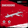 thumbnail image 3 of Black Widow – Pro Aluminum Motorcycle Dolly – 1,500 Pound Weight Capacity – Manufactured from Aluminum – Track Measures 80" L x 9" W – Includes Fully Adjustable Kickstand Plate, 3 of 11