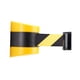 thumbnail image 2 of Barricada de control de multitudes fija con cinturón retráctil para ahorrar espacio 5m Amarillo, 2 of 7