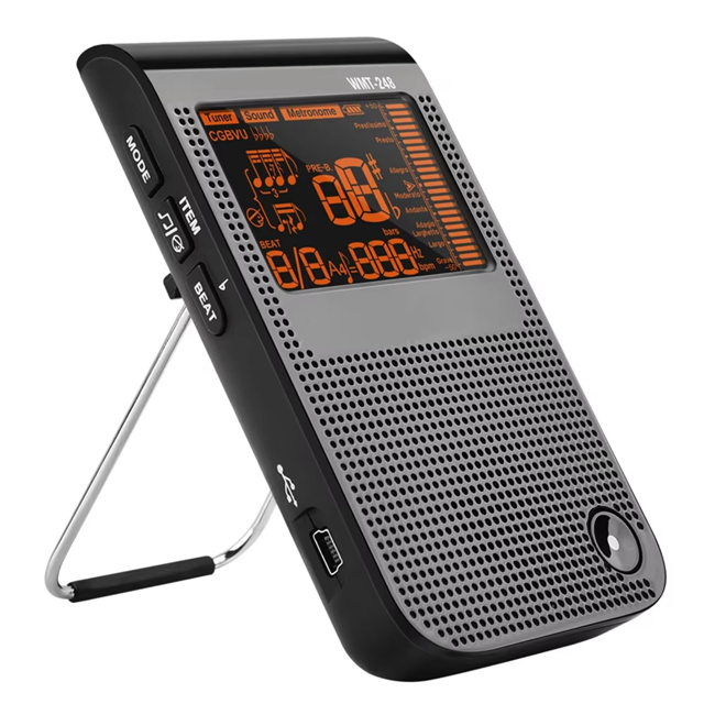 -248 3in1 Tuner Metronome Tone Generator Metronome Tuner Tone Generator Digital Tuner Guitar Clip on LED Display