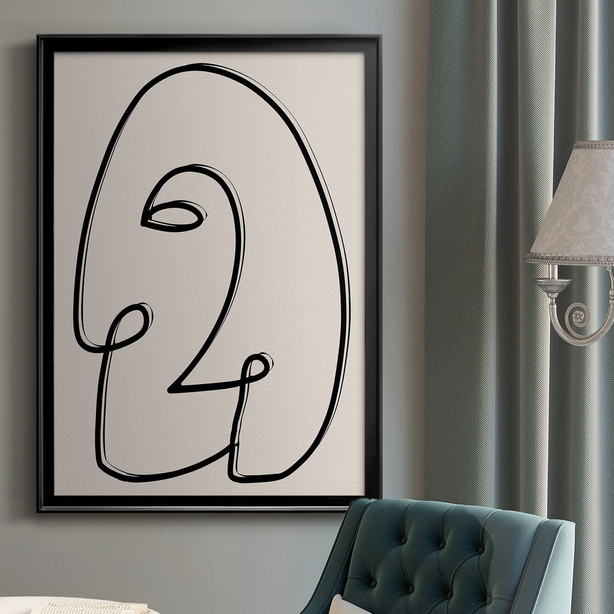 Face It II Premium Classic Framed Print - Ready to Hang