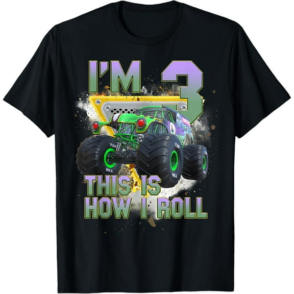 3 Years Old It'S My 3Rd Birthday Monster Truck Unisex Men Women T-Shirt S-5Xl - Best Birthday Gifts