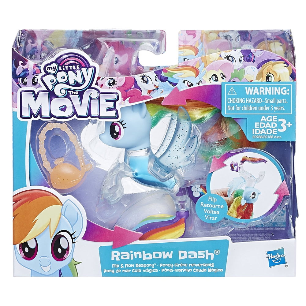My Little Pony the Movie Rainbow Dash Flip & Flow Seapony