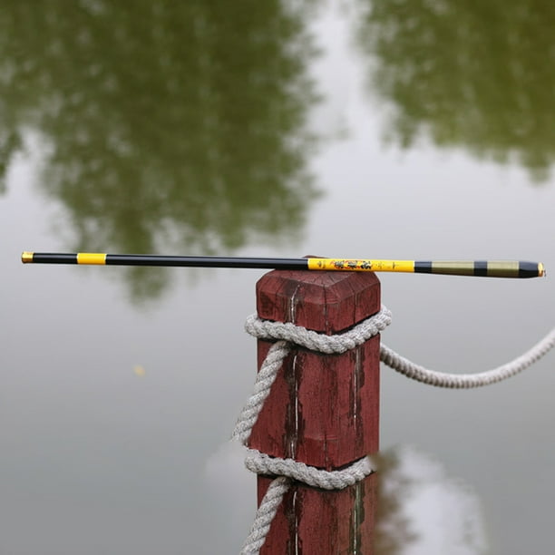 CAROOTU Portable Fishing Pole 2.4/3.6/4.5/5.4/ 6.3/7.2m Carp Rod Carbon  Fiber Ultralight Hard Stream Lake